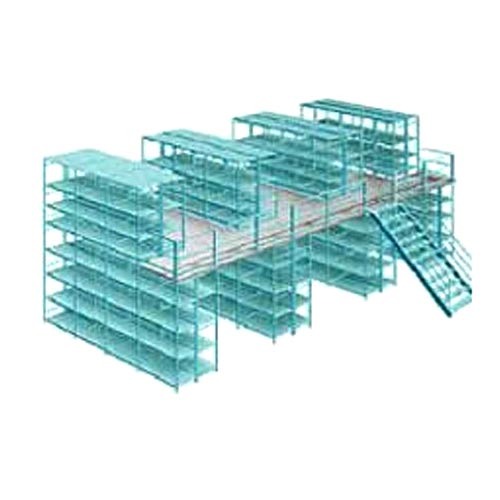 Slotted Angle Two-Tier Racks - SPAS Storage Solutions India
